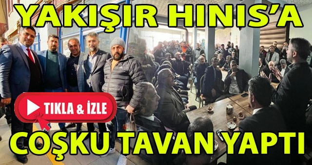 Hınıs'tan Muhteşem Görüntüler.. AK Parti Coşkusu Tavan Yaptı