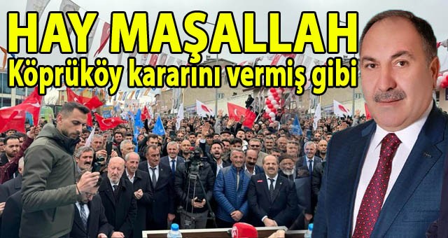 Köprüköy'de Efsane Başkan Osman Belli Sesleri Yankılandı