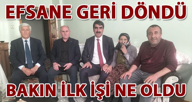 Aşkale Belediye Başkanı Şenol Polat, İlk Ziyaretini Şehit Ailelerine Yaptı