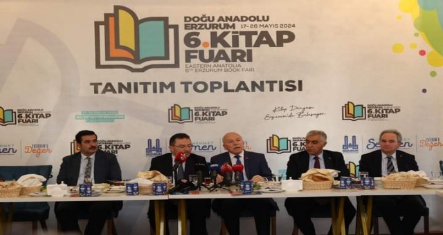 KİTAP DÜNYASININ KALBİ ERZURUM’DA ATACAK