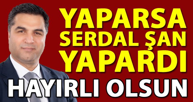Hınıs Belediye Başkanı Serdal Şan, Müjdeyi Verdi