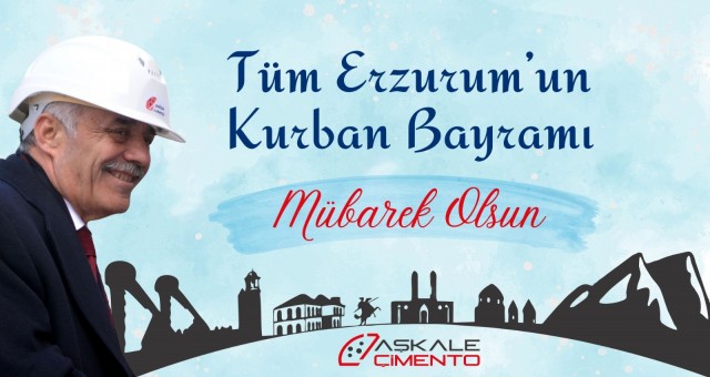 Aşkale Çimento'dan Kurban Bayramı Kutlaması