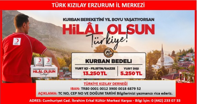 Kızılay'ın 2025 Vekaletle Kurban Kesim Kampanyası Başladı