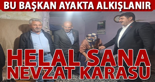 Helal Sana Başkan Karasu.. Görmezden Gelmedi