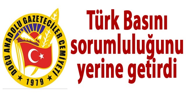 DAGC: 'Türk Basını Sorumluluğunu Yerine Getirdi'