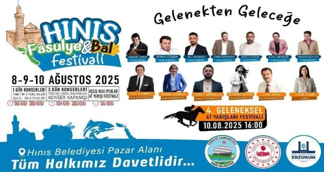 Hınıs'ta Fasulye Ve Bal Festivali Düzenlenecek
