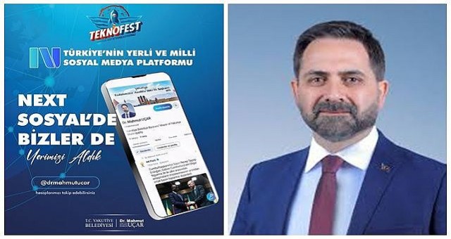 Başkan Uçar'dan Next Sosyal'e Tam Destek