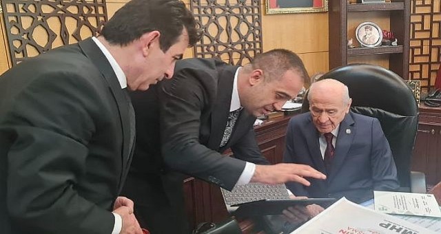 İl Başkanı Adem Yurdagül'den MHP Lideri Bahçeli'ye Ziyaret