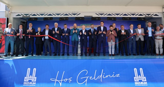 BÜYÜKŞEHİR’İN YENİ YATIRIMLARININ AÇILIŞINI BİLAL ERDOĞAN YAPTI