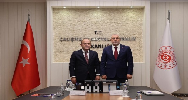 TPF Başkanı Ömer Düzgün'den Bakan Işıkhan'a Ziyaret