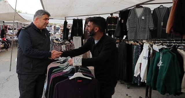 Erzurum Emniyet Müdürü Karaburun esnafla buluştu