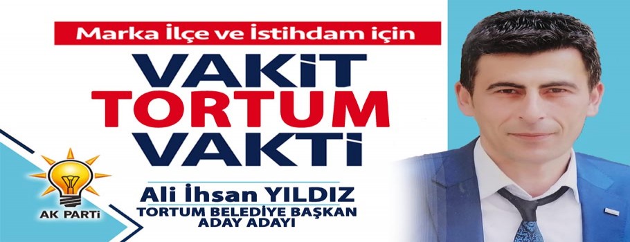 AK Parti Tortum Belediye Başkan Aday Adayı Ali İhsan Yıldız